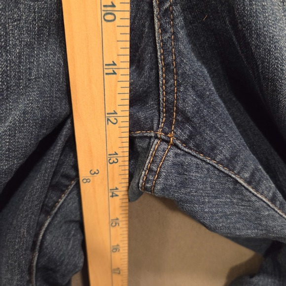 Bandolino Mandie Slim Jeans Women's 20W Short Cowgirl Rodeo Rose Embroidered - Picture 6 of 7